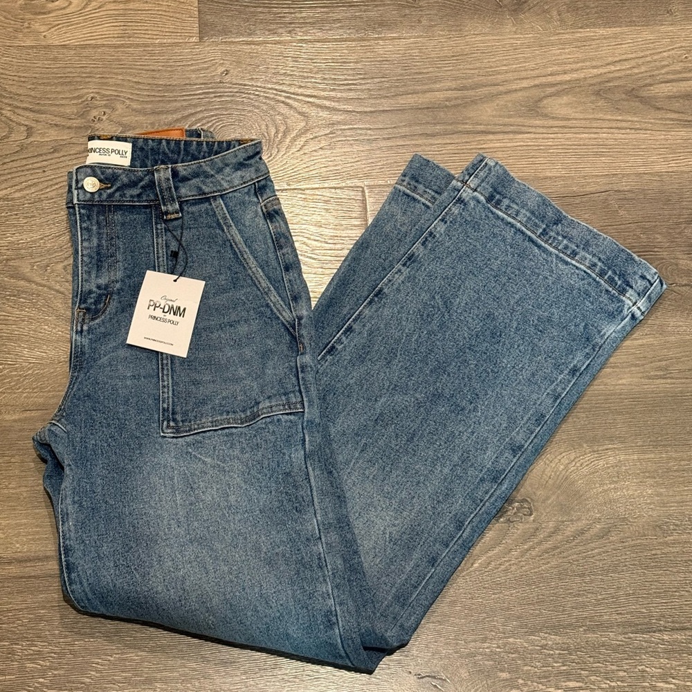 Princess Polly Carsen Wide Jeans - Picture 8 of 8
